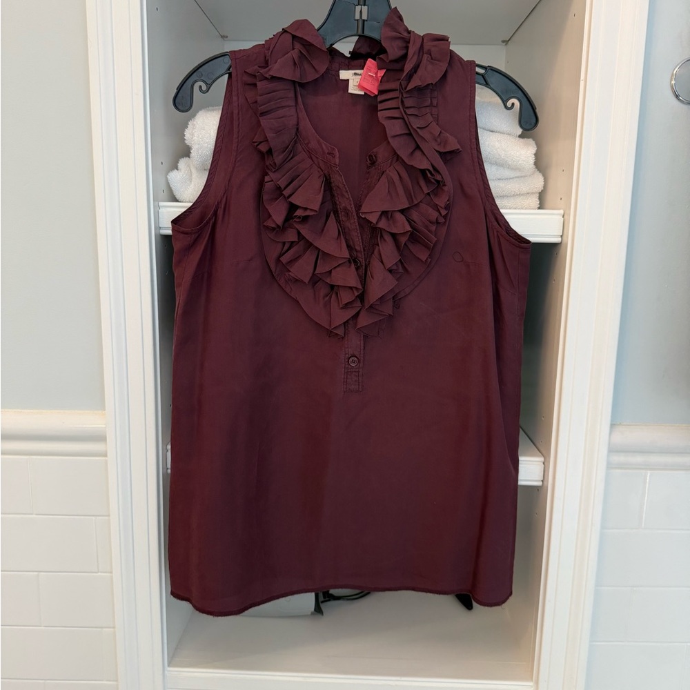 J. Crew silky blouse